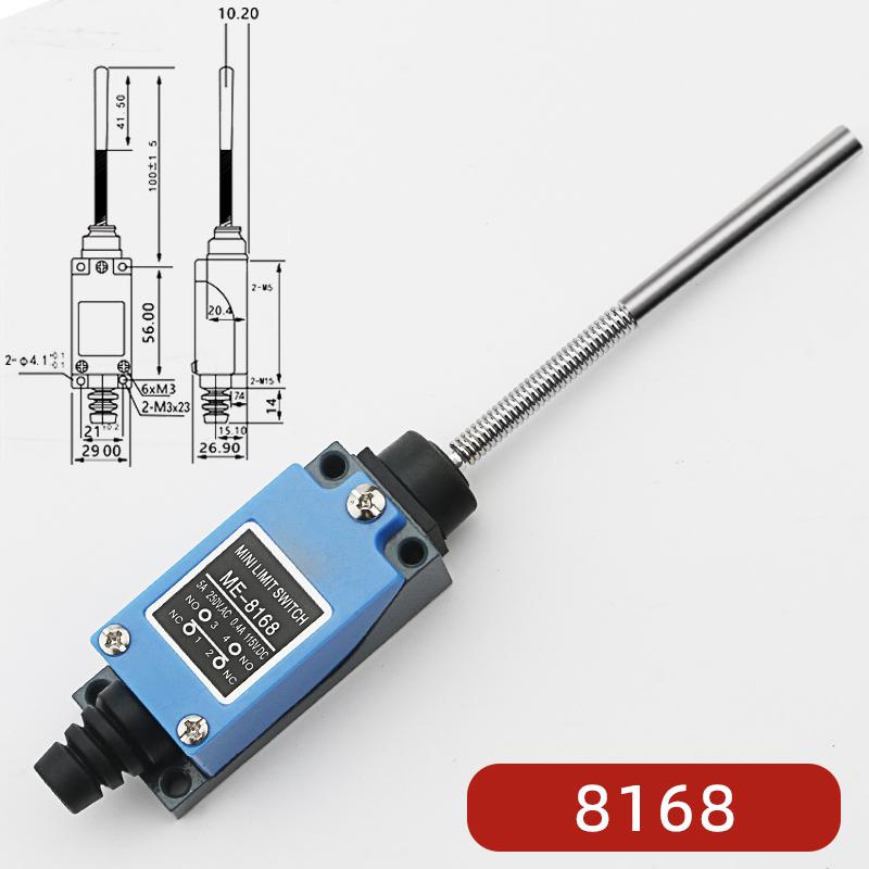Limit Micro Switch TZ-ME8108 Series: Models 8104, 8107, 9101, 8111, 8112, 8166