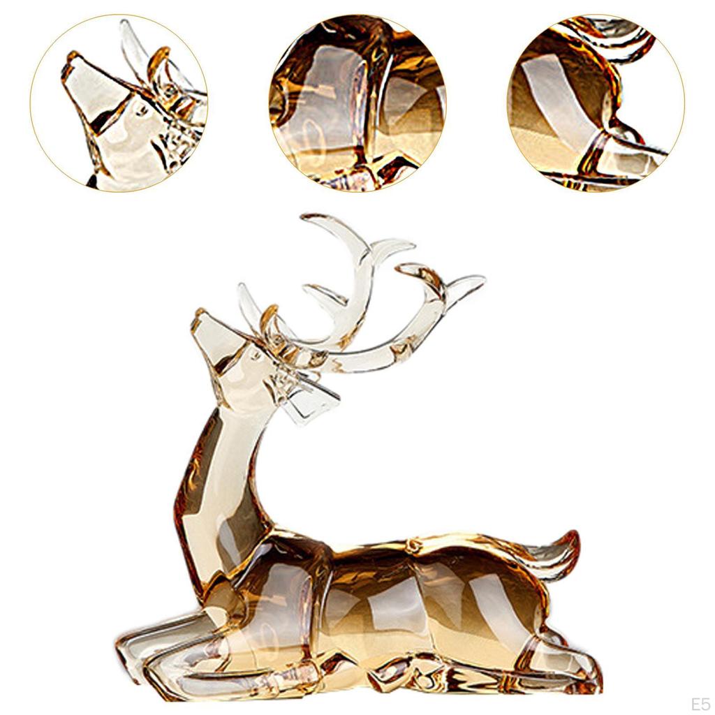 Acryl-Tierfigur Hirsch-Ornament für die Tischanzeige im Büro