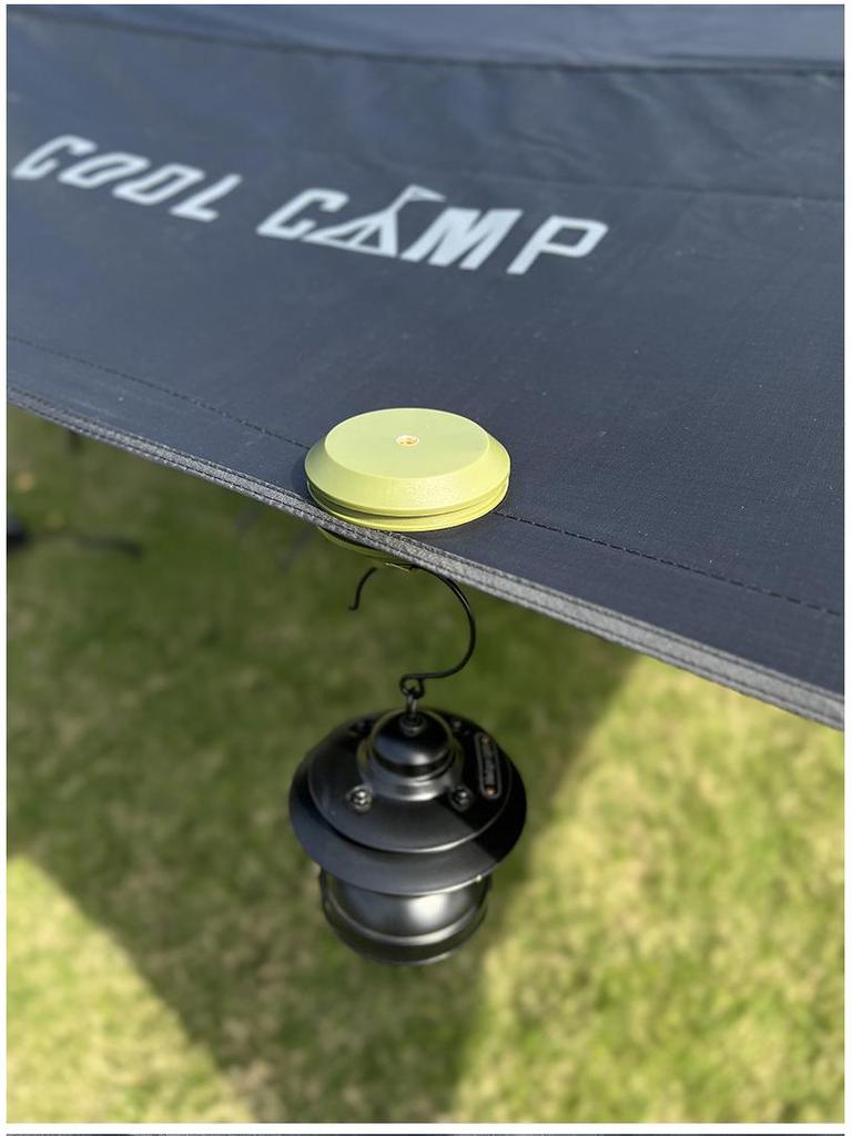 COOLCAMP Magnetic Suction Cup Hook for Tent Awning, Car Camping, Rope Fixing, and Light Hanging