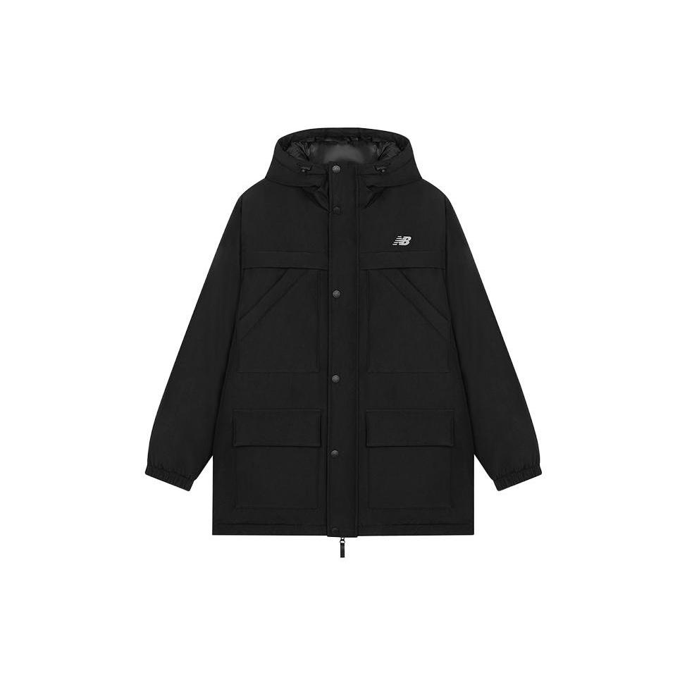 New Balance Sport Long Down Jacket Asia Sizing Black Men s AMJ33320-BK S