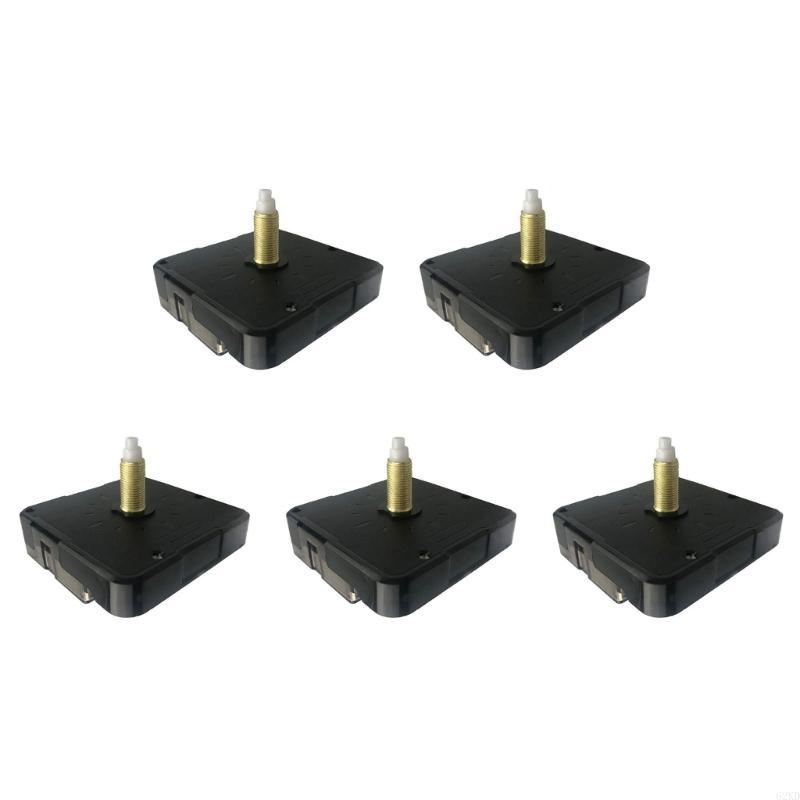 62KD Quartzs Clock Movement for Wall Clock Silents, Super Quiet Movements for Self-Installation 13-28mm Shafts Battery Operated