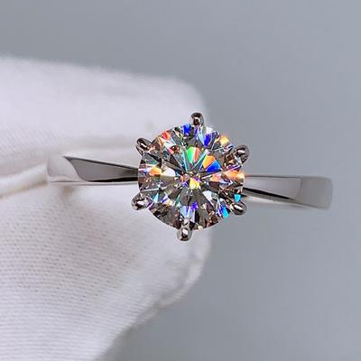 Huitan Anelli Classici e Semplici per Matrimonio e Fidanzamento da Donna Alta Qualità Anello in Zirconia Cubica Colorata Gioielli dallo Stile Senza Tempo
