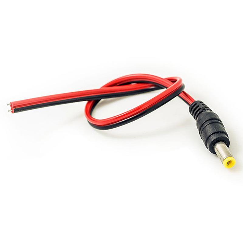 10 ks 5,5x2,1 mm samec + samice stejnosměrný napájecí konektor jack konektor kabel 12V