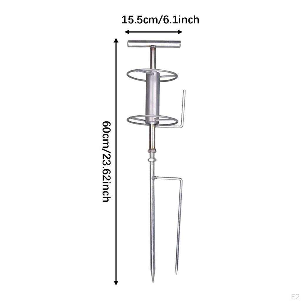 Schlauchführungspfahl, Schwerlast, Pflanzenschutz, Stabiles Metall für den Garten