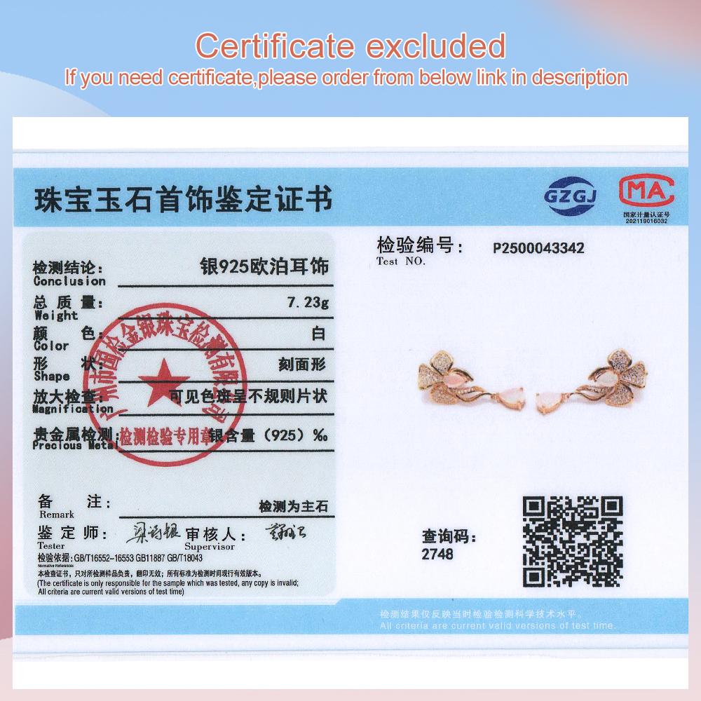 Cercei inel cu design floral opal etiopian natural pară 5*7mm argint sterling 925 set de bijuterii fine pentru banchetul femeilor cadou de petrecere