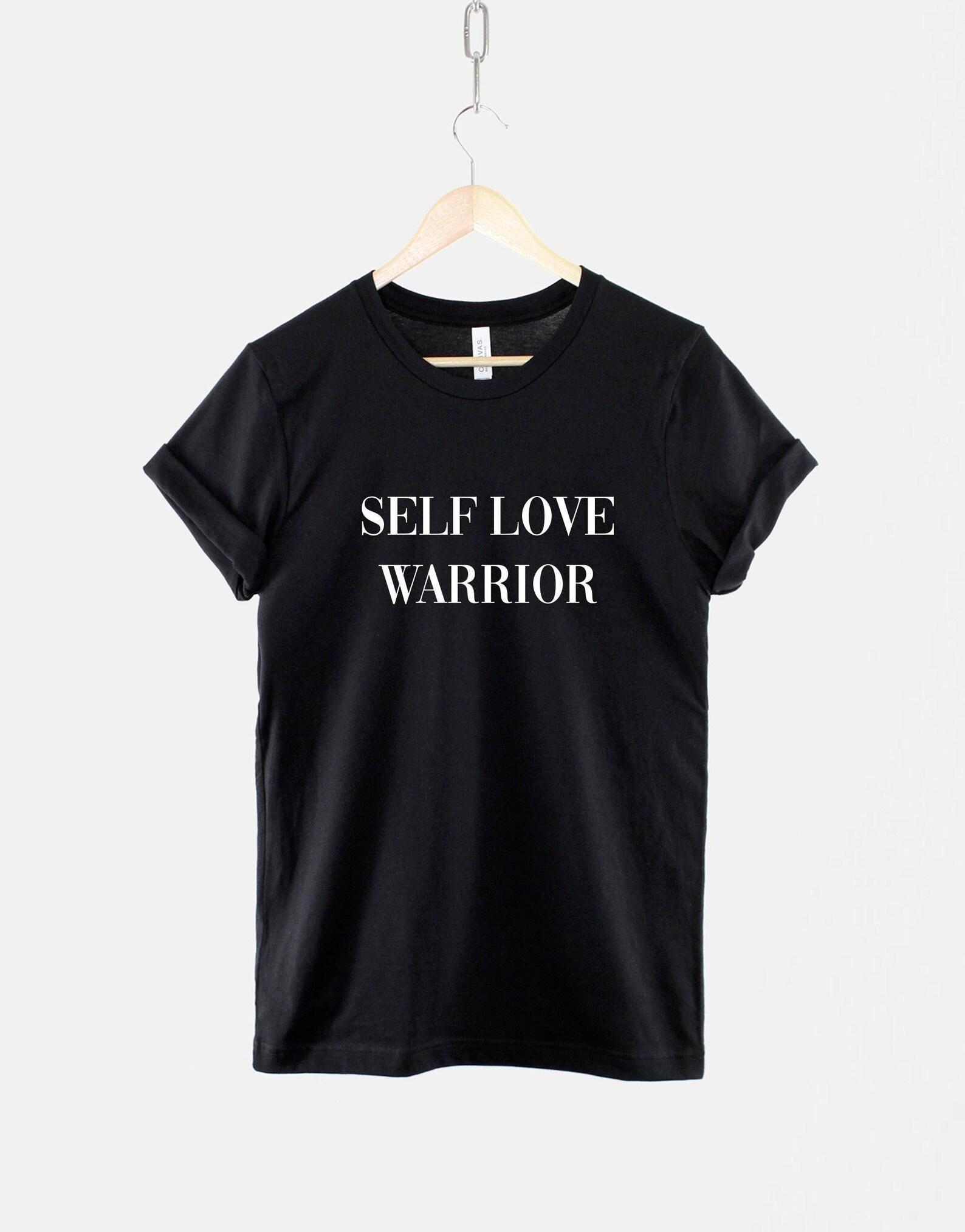 Self Love Warrior Tee: Motivational Positive Mental Health Shirt (Ring Spun Cotton) 3XL