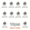 30pcs Mini Disco Ball Ornaments Reflective Glass Silver Baubles for Mardi Gras Disco Party Decor Sparkling Christmas Tree Gift