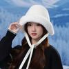 Ear Protector Hat Women's Winter Velvet Windproof, Warm and Cold-proof Flight Hat