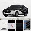 Voor Honda CR-V Auto Anti Sneeuw Anti Stof Anti UV Anti Bevriezing 210T Anti Afbladderende Verf En Anti Regenwater Autohoes Zwart
