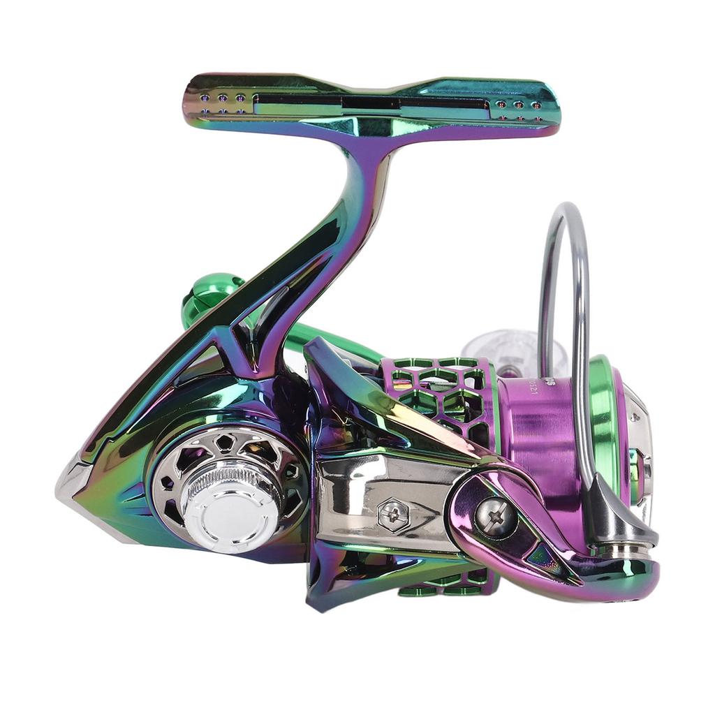 Fishing Reel 13+1BB Carbon Lightweight Compact Hollowed Shallow Cup Diagonal Mouth Spinning Reels for Saltwater