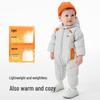 YEEHOO Infant Hooded Down Jumpsuit