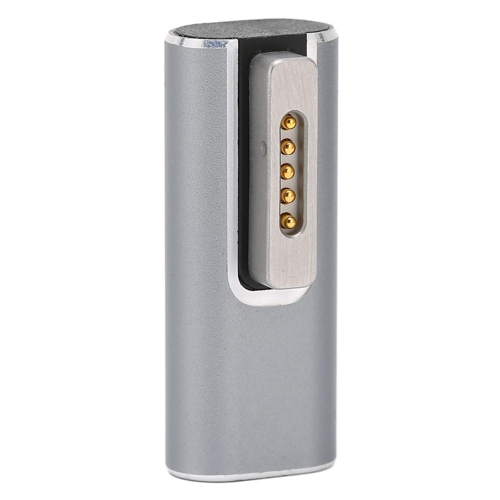 Type C To Magnetic Adapter T Tip 5A PD Fast Charging Magnetic Suction Interface USB C To Magnetic Adapter for OS X