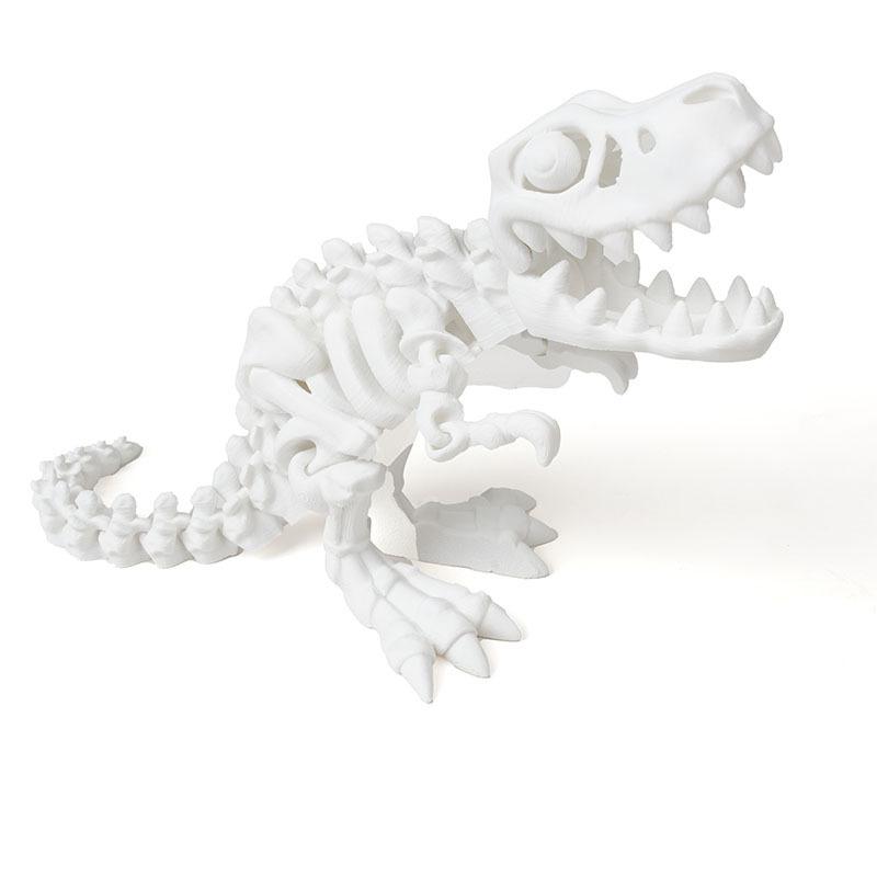 3D Printed Dragon Set Crafts Model Decoration Fidget Toy Rotatable Tyrannosaurus Rex Skeleton Dinosaur Gift For Kids Birthdays
