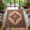 RAKKS Persian Bohemian Mat for Modern &Traditional Decor-Soft Texture,Suitable for Large Spaces & High-Traffic Areas Floor Decor