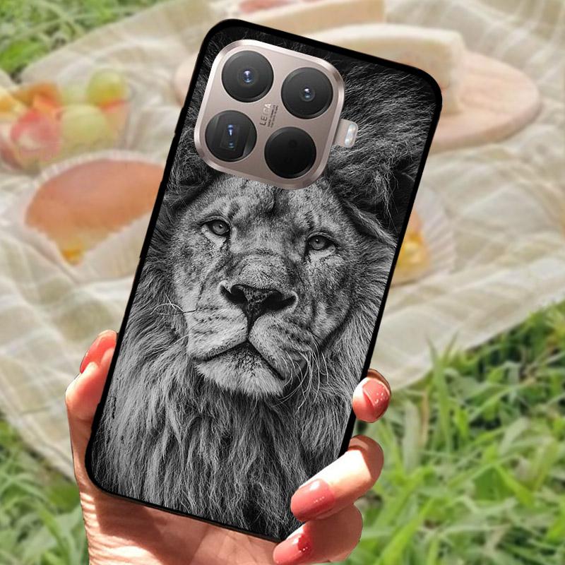 For Xiaomi 15T Pro 15TPro Case Fashion Cool Lion Cover For Xiaomi Mi 15 T Pro Shockproof Funda Soft TPU Silicone Phone Casing
