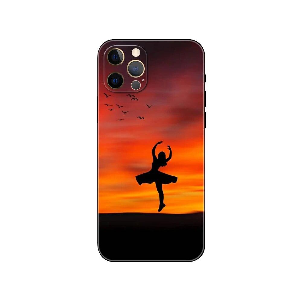 Tanz Handyhülle für iPhone Samsung Galaxy Redmi Xiaomi Oppo OnePlus Note SA 7 8 9 10 11 12 13 14 20 21 22 23 53 54 Pro Max Plus Ultra TPU Soft