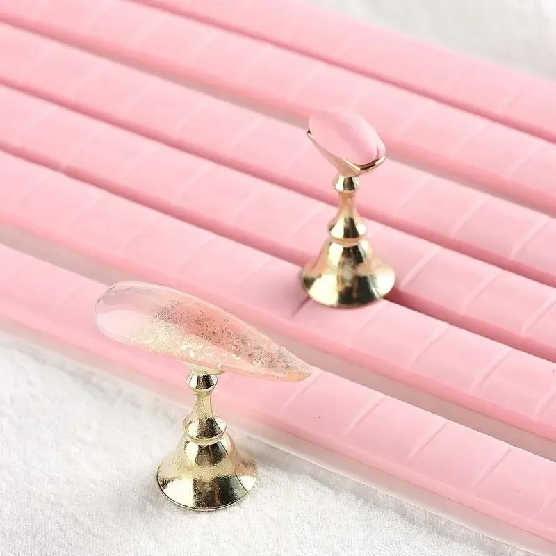 Latest Models Reusable Multi-functional Nail Display Stand Clay - Non-stick False Nails, DIY Nail Tip Practice, Odorless  Clay