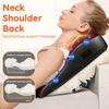 New Electric Massage Neck Pillow Shiatsu Head Cervical Ttraction Body Back Waist Massager Car with Heating Vibrating Massage