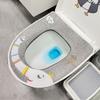 Toilet Cover Cushion Summer Style Universal Cartoon Toilet Cushion Breathable Toilet Seat Cushion Zipper