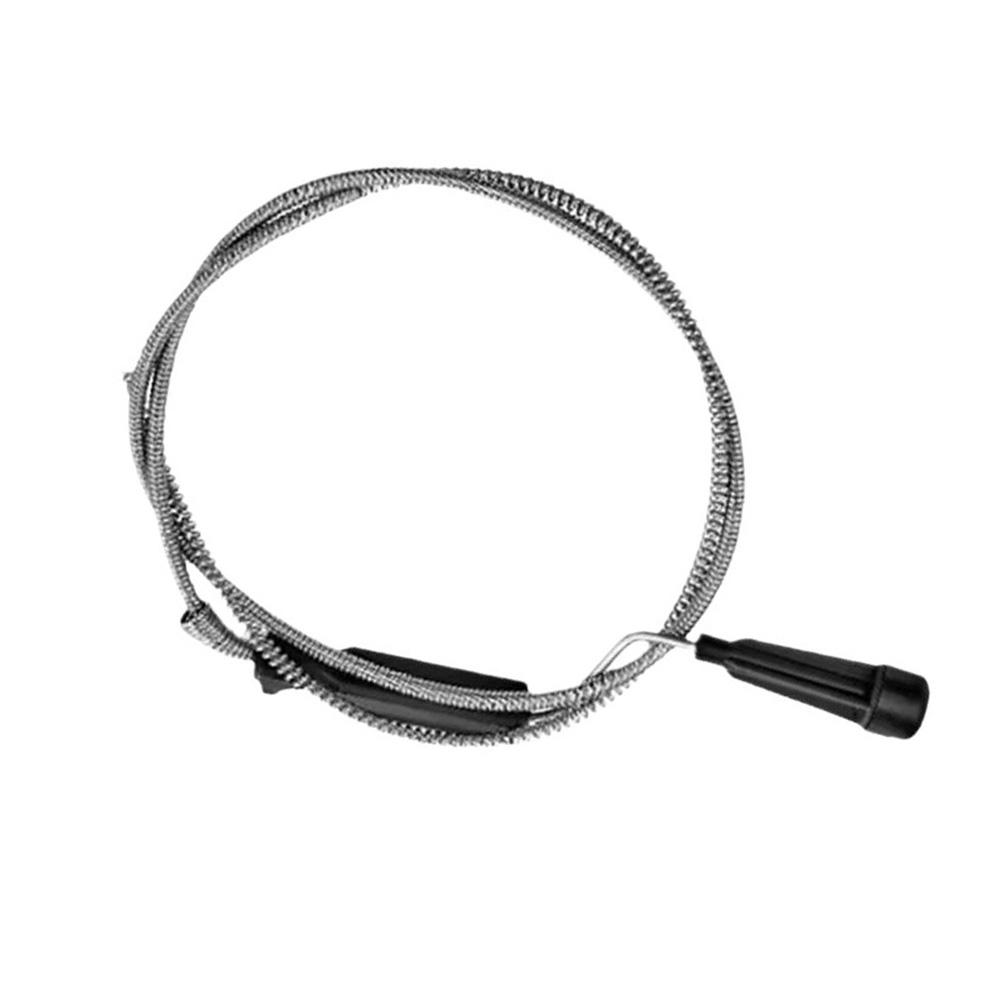 Hand Cranked Drain Cleaner 1.5m 2m 5m Stainless Steel Hair and Clog Remover for Kitchen Sink Toilet Floor Drain