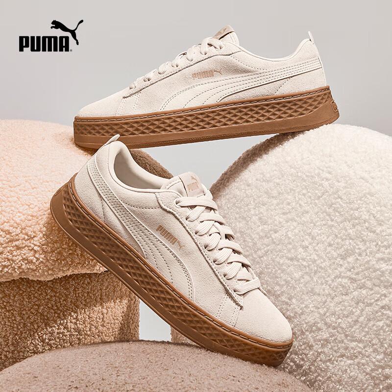 PUMA Women s Platform Low-Top Retro Casual Shoes 37