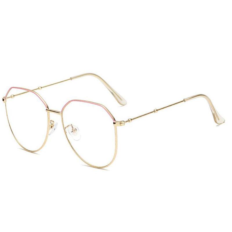 

Metal Irregular Polygon Myopia Eyeglasses Women Men Prescription Spectacles Eyewear -0.5 -0.75 -1 -1.25 -1.5 -2 -2.5 -3 -3.5 -4 0