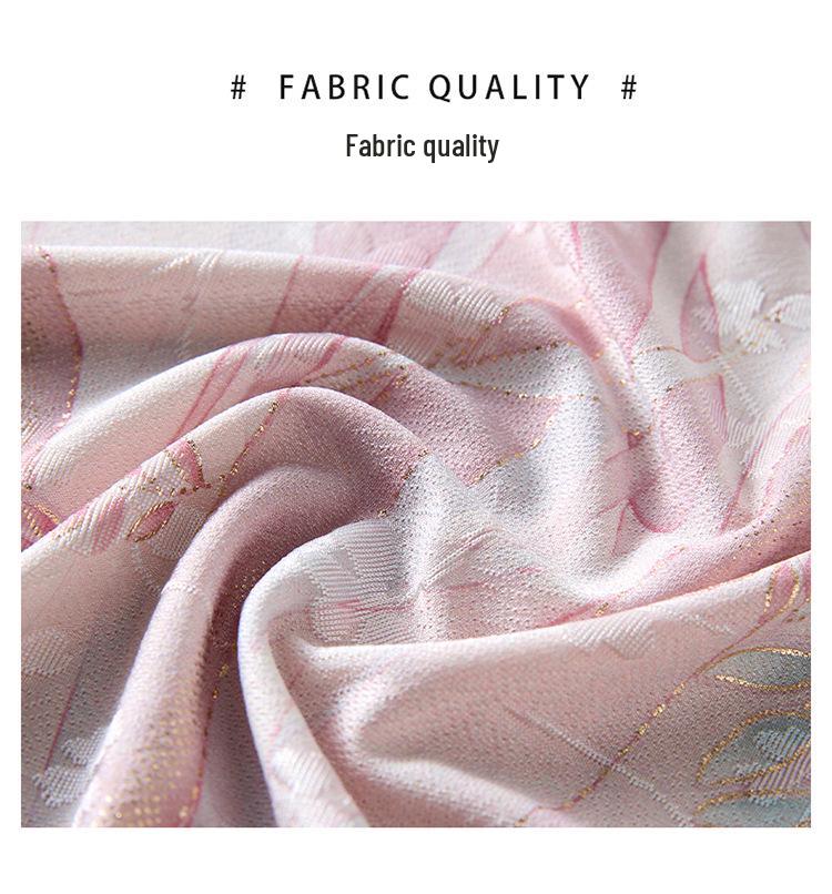 2026 Spring/Summer Ice Silk T-Shirt for Middle-Aged & Elderly Women - Stylish, Lightweight, and Comfortable