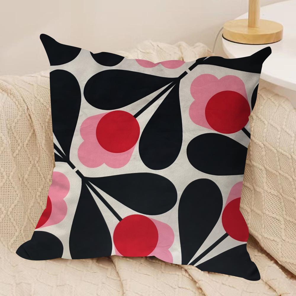 Brand OOrla kKiely Cushion Cover Short plush Doublesided Print Square Throw Pillow Covers Sofa Home Cushion Decor