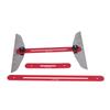 Stair Tread Template Tool Multifunctional Folding Stair Tread Gauge Stair Measuring Ruler