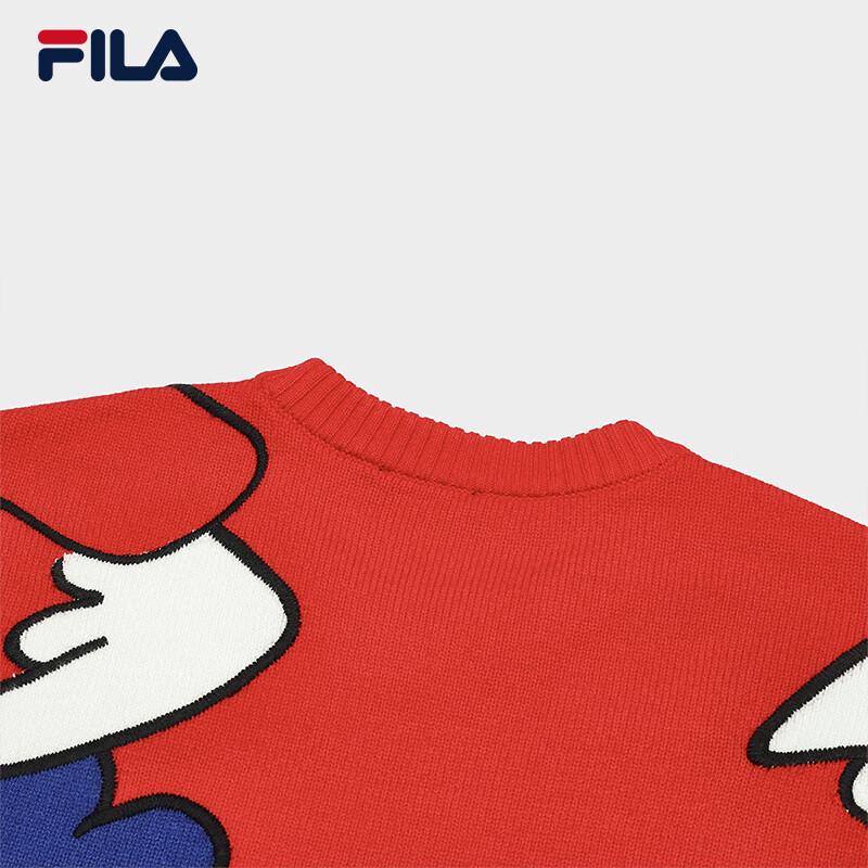 FILA Unisex New Year Graffiti Logo Knitted Sweater