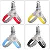 Dog Y shaped harness no pull reflective adjustable  and comfortable for small medium dogs walking training outdoor