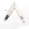 2pcs Lid Support Hinges Antique Bronze Wooden Box Positioning Tripod Furniture Hinge Hardware Bracket Cabinet Door Accessories