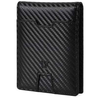 For Those Who Don't Need a Coin Purse: Men's Money Clip, Card Case, Pass Case, Bifold Wallet, Uy22