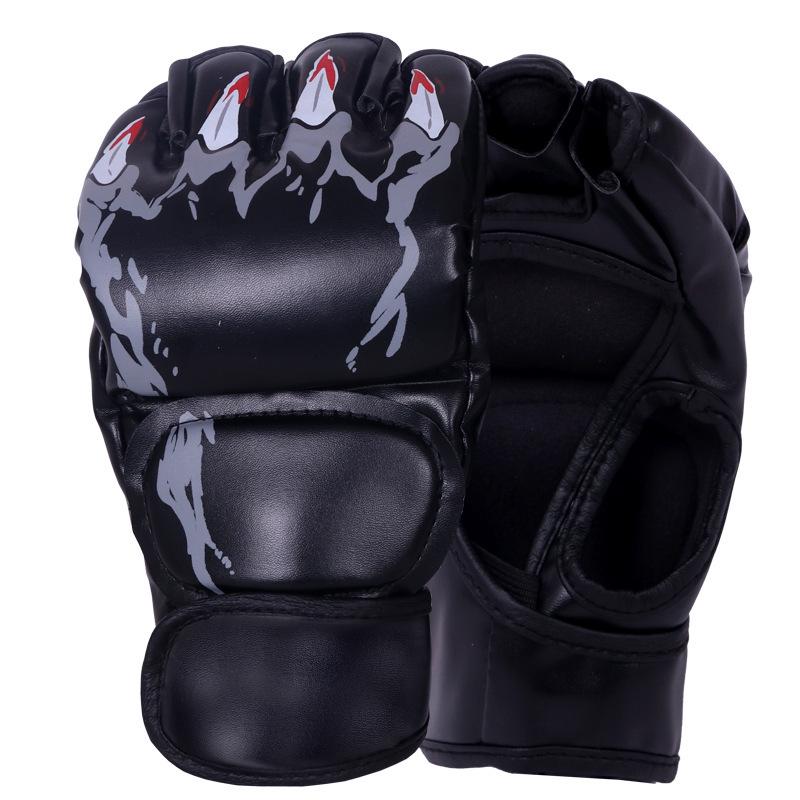 Adult Sanda Boxing Sparring Gloves - XL, Extra Thick Protective Gear
