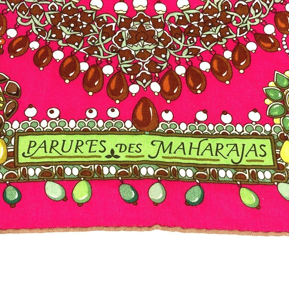 Hermes Maharaja's Jewelry Calle Jean 140 Large Format Shawl Stole / Shawl Scarf