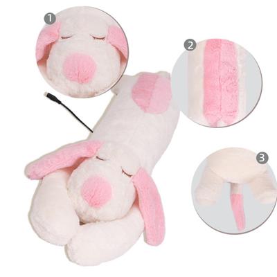 Yousheng USB Animal Heating Doll Temperature Adjustable Auto Shut-off Electric Stuffed Dog Cat Toy Shoulder Back Neck Belly Pain Relief Animal Pillow