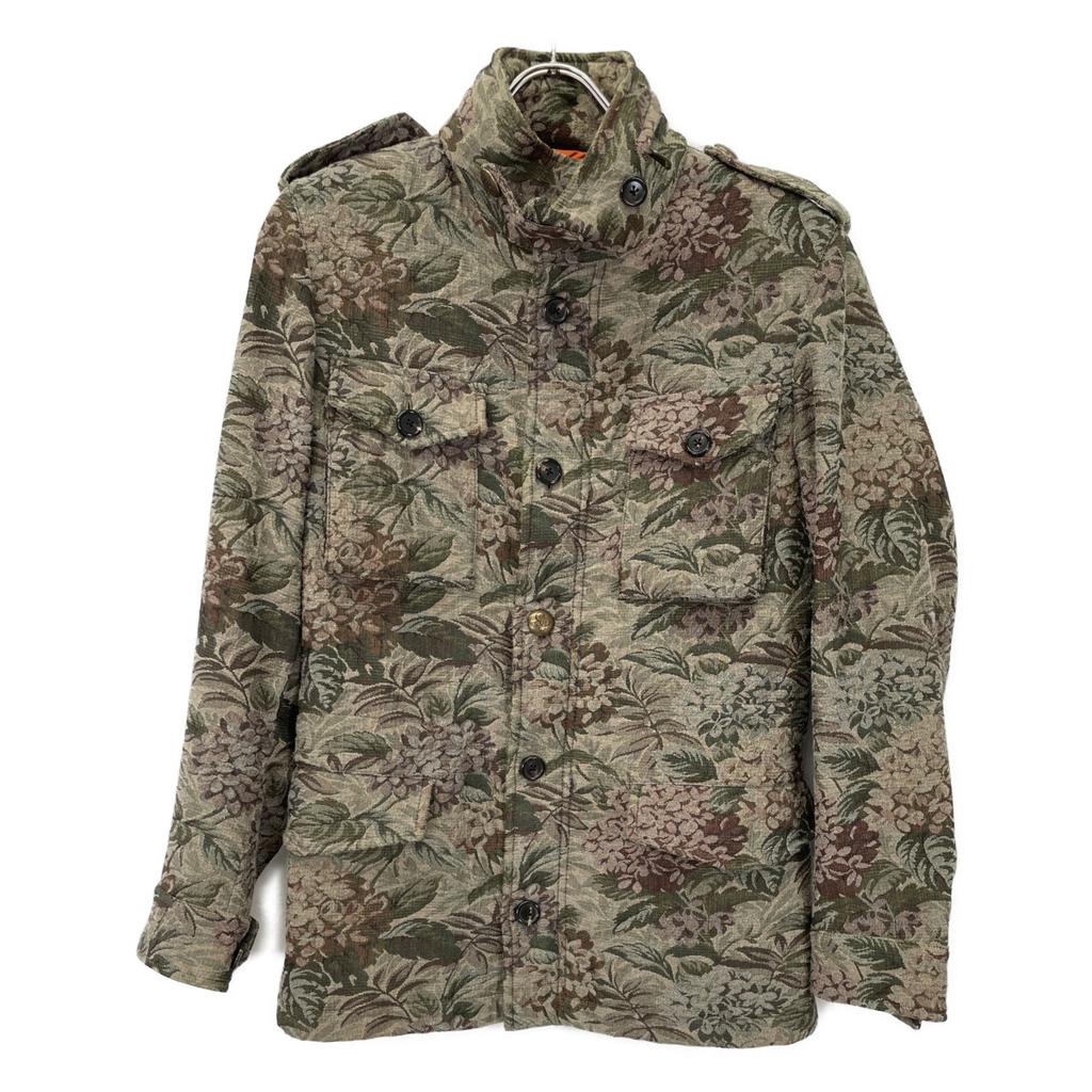 GABRIELE PASINI Khaki Botanical Jacquard Pattern M-65 Jacket Jacket Not written khakiUsed