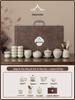 Kintsugi Ruyao Teapot: Anti-scalding Kung Fu Tea Set, Handmade High-end Brewer, 2026 New Edition.