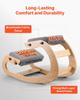 Ergonomischer Kniehocker, Hocker aus Holz zur Haltungskorrektur mit verstellbaren dicken Schaumstoffpolstern & Massivholzrahmen, Höhenverstellbar, Entlastung für Nacken oder Rücken