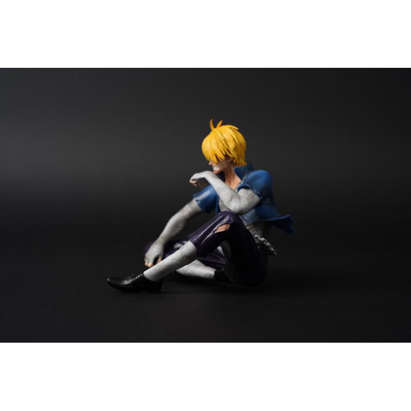 

ONE PIECE wings Battle damage Sanji figure, Sauron, bath fire series animation One Piece peripheral desktop ornament