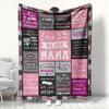 Gift To Abuelita Abuelo Mama Papa Thin Blankets for Anniversary Birthday Father's Day Mother's Day Festival Gift Four Season Use