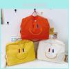 Modern Stylish Large Capacity Canvas Backpack For Kids With Cute Smiley Face Design