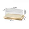 Butter Dish with Lid, Transparent Butter Storage Container, Convenient Kitchen Butter Holder