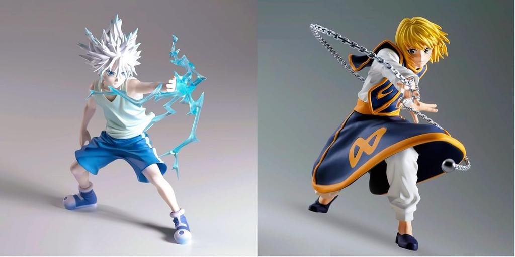 Killua + Kurapika Figures HUNTER×HUNTER VIBRATION STARS Official Merchandise [Set of 2]