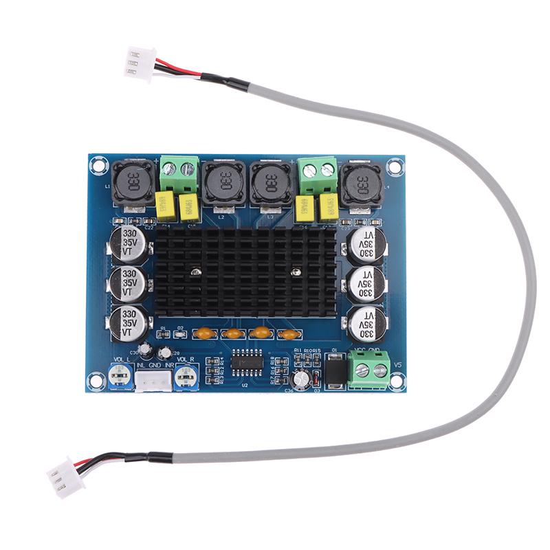 Chip Tpa3116 D2 Xh-M543 12V 24V 120W*2 Dual Channel Digital Power Audio Amplifier Board 120W X2 Tpa3116D2