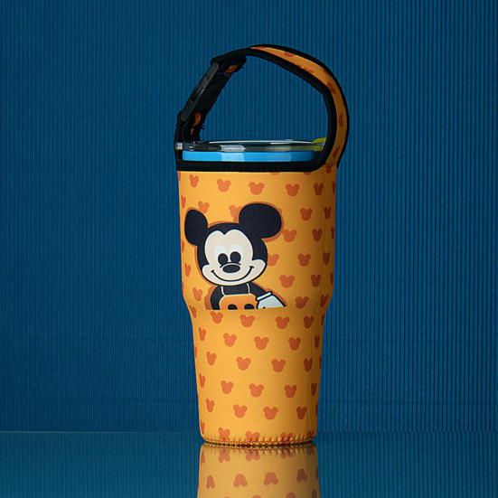 Mickey Bär Fisch Getränkebecher Tassenabdeckung für Yeti Rambler Glasbeutel Halter Hülle