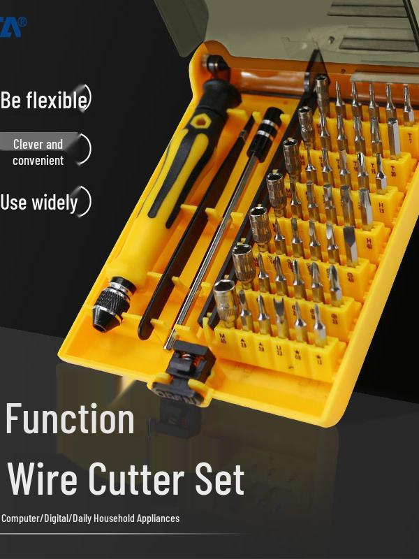 Multi-Functional Screwdriver Set: Flathead, Phillips, Torx, Hex for Phone Repair