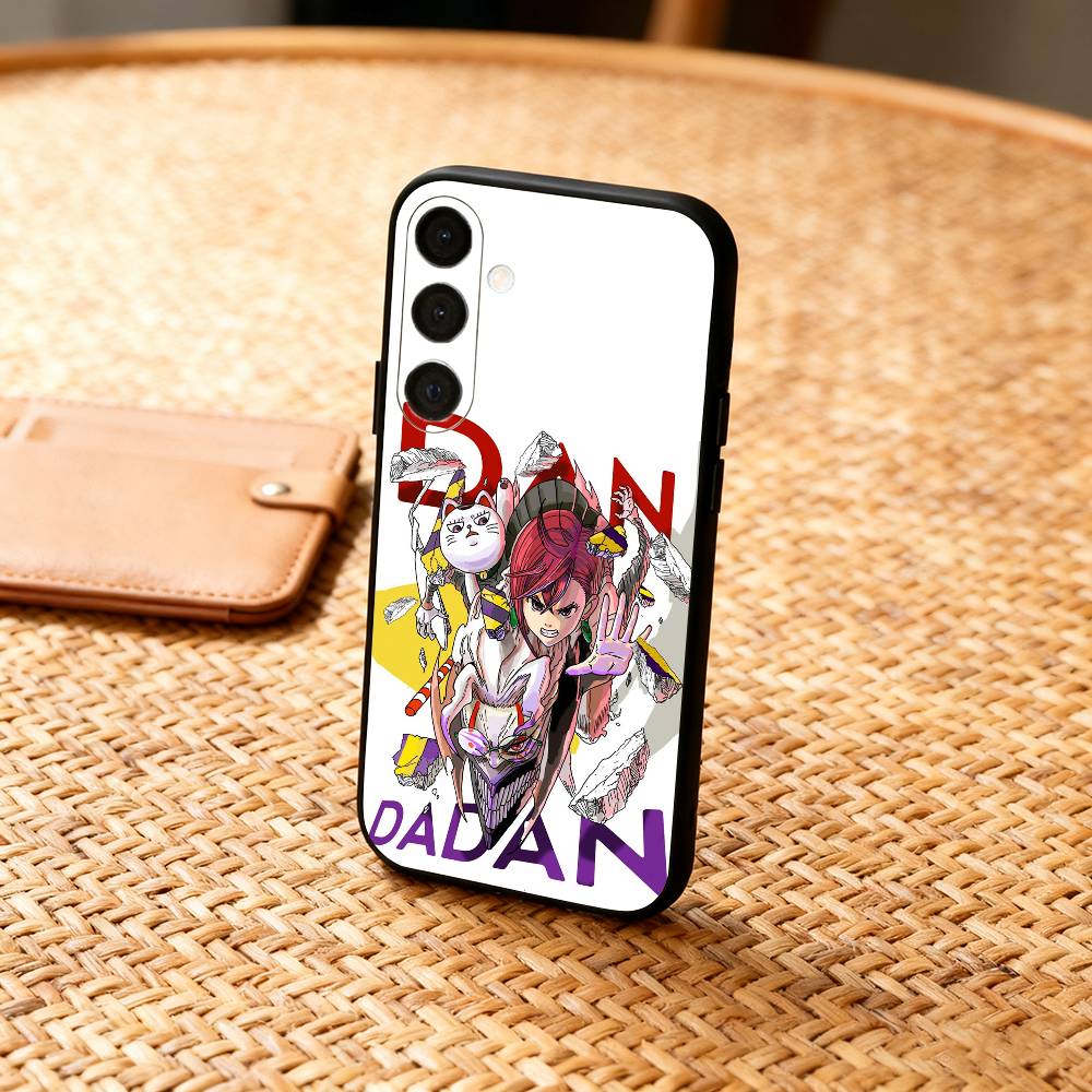 M-Momo Ayase D-Dandadan Phone Case For Samsung A73,A21s,A22,A31,A32,A52,A53,A71,A80,Soft Black Shell