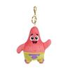 SpongeBob And Patrick Star Plush Keychain Cute Soft Stuffed Toy Pendant For Backpack Bag Decoration Gift