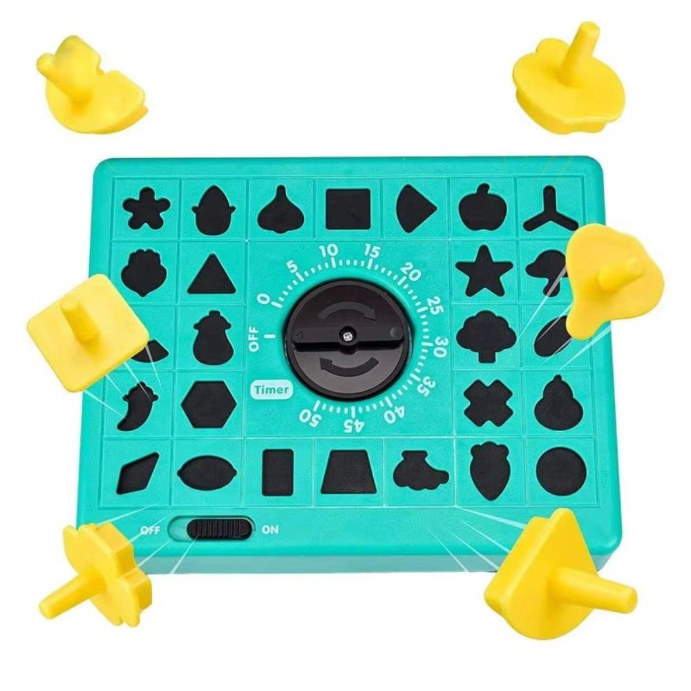 Pop Up Time-Matching Puzzle Toy Two Players Time Board Puzzle Toy Board Games